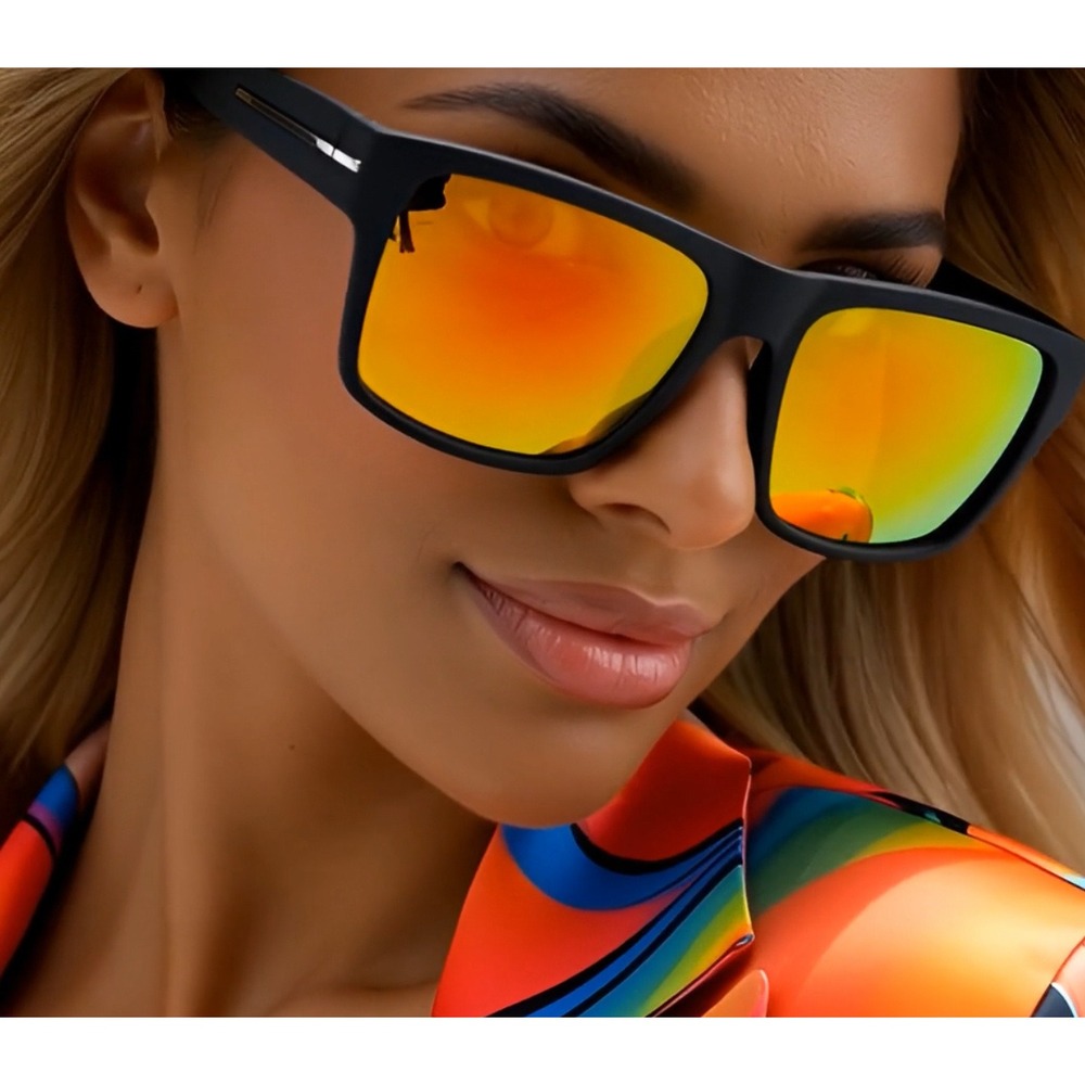 Women Sunglasses Polarized Fire Mirror Lens UV Protection Sport Lentes Gafas New